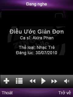 Phần Mềm nghe nhạconline Zing Mp3